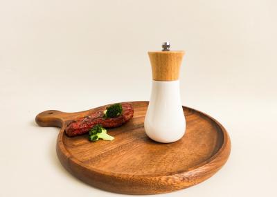 Moinhos de madeira de borracha Cor de madeira natural A mistura perfeita de estilo e função