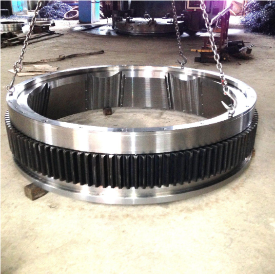 Large Casting Ball Mill Gear Ring Wear Resistant Stainless Steel