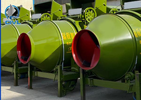JZC250/350 Concrete Mixer Semi Climbing Drum Full Automatic Feeding Mixer Thickened Cylinder Concrete Mixer