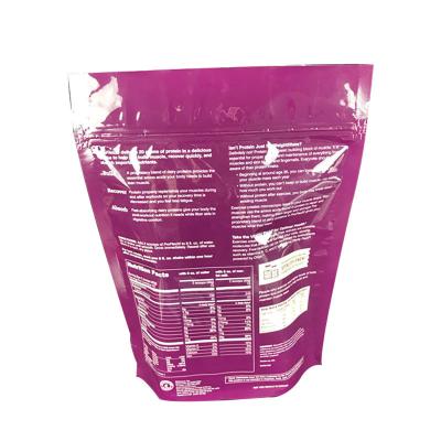 Sac de empaquetage zip-lock supérieur de tirette attrayante