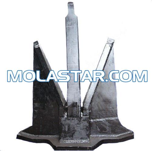 Different Size Stainless Steel Ship D-HONE Anchor Steel Anchor For Marine High Holding Power Anchor