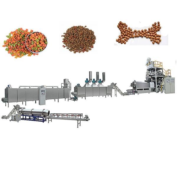 Dry Pet Food Fish Feed Extruder Mixer Dryer Making Machine for Food Production Line