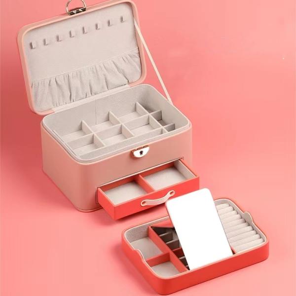Natpak Pearl White Black Jewelry Cases Small Boxes For Jewelry