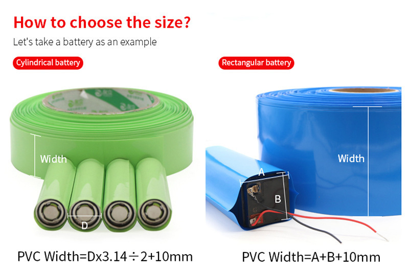 Battery Insulation Wrap & Sleeves 5mm-600mm | UL94 V-0 Battery Wraps And Insulators, PVC Heat Shrink Tubing Manufacturer, Custom Size & Long Term Supply