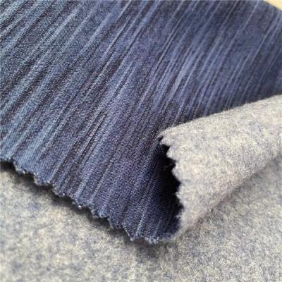 O jérsei 100% Cationic do poliéster ligou a tela para Windproof impermeável do revestimento 75D 280gsm 150cm