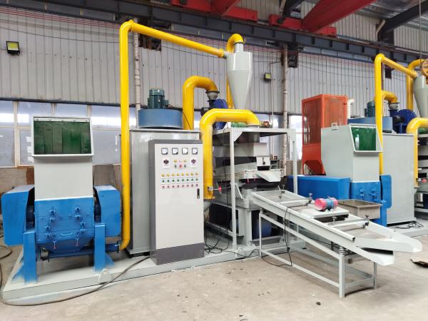 Copper Wire Waste Recycling Machine Copper Wire Separator Crushing Cable Copper Granulator