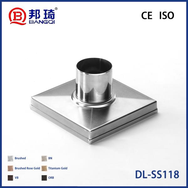 BQ-118 Drainage de plancher américain en acier inoxydable