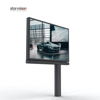 Rust Proof Aluminum Frame Mega Light Board With Poster Changing System