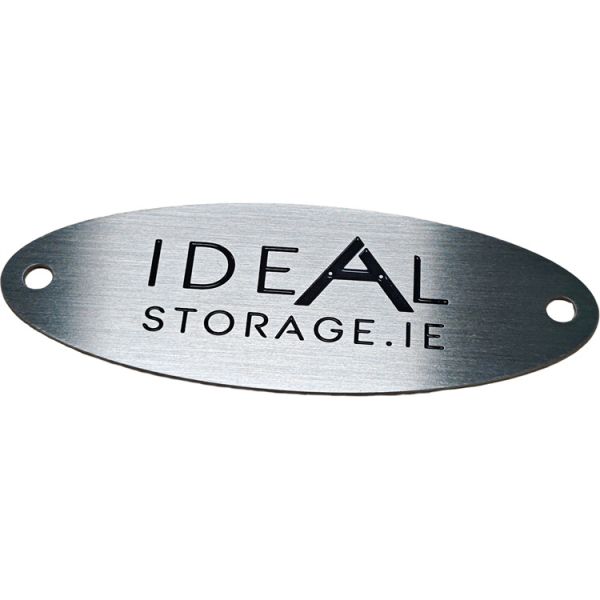 Custom Etched Stainless Steel Nameplates, Durable Metal Labels for Industrial Equipment Identification