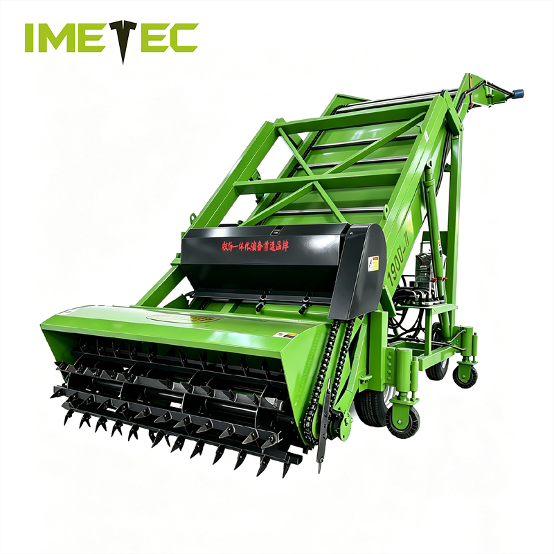 Mobile Hydraulic Corn Silage Cutting Machine Reclaimer For Dairy Farm