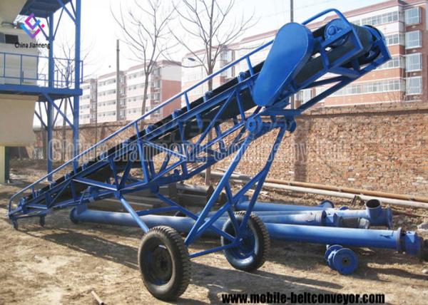 Horizontal Or Inclined Belt Conveyor For Truck Loading For Industry Handling