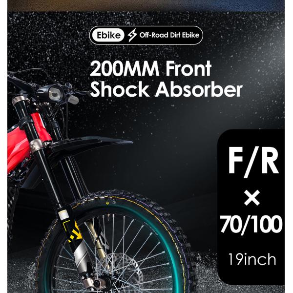 Take Your OffRoad Adventures to the Next Level with Our 72V Mid Mounted Motor Minibike