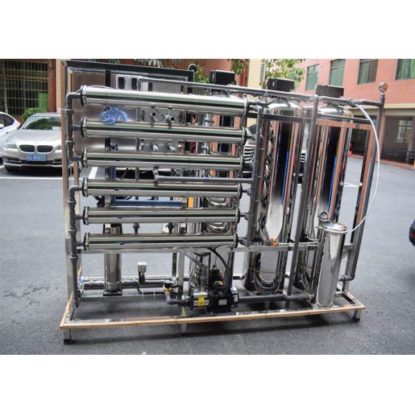 Filtration RO Water Purifier Machine , Pure Drinking Water Treatment System Fully Stainless Steel