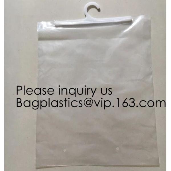 Hair Extension Hanger Bags For Hair Extensions Hair Extension Bag Storaging Bag,snap closure plastic hook hanger bags