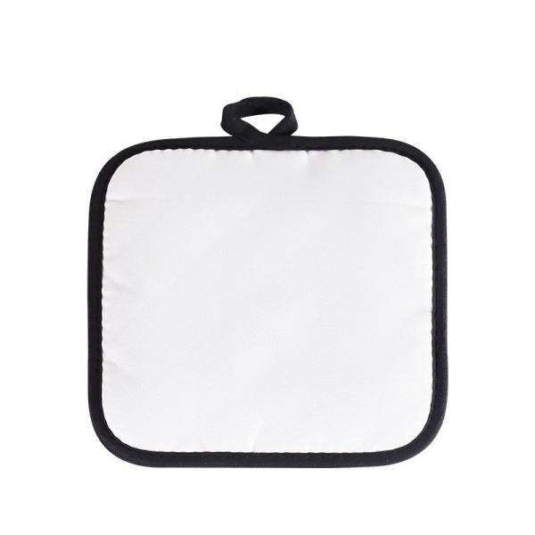 Customized Sublimation Placemats Blanks Linen And Polyester Sublimation Pot Holder Blanks