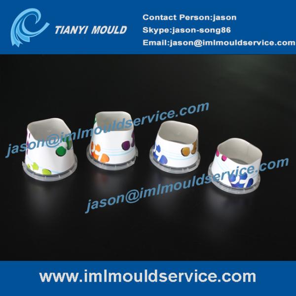 PP thin-wall packaging products mould structure, 200ml of thin-walled boxes mould drawing