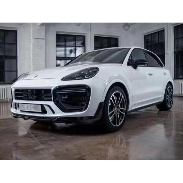 Kit de carrocería de fibra de carbono de Cayenne para Porsche Cayenne MTR Kit de carrocería de fibra de carbono seca Parachoques delanteros y traseros