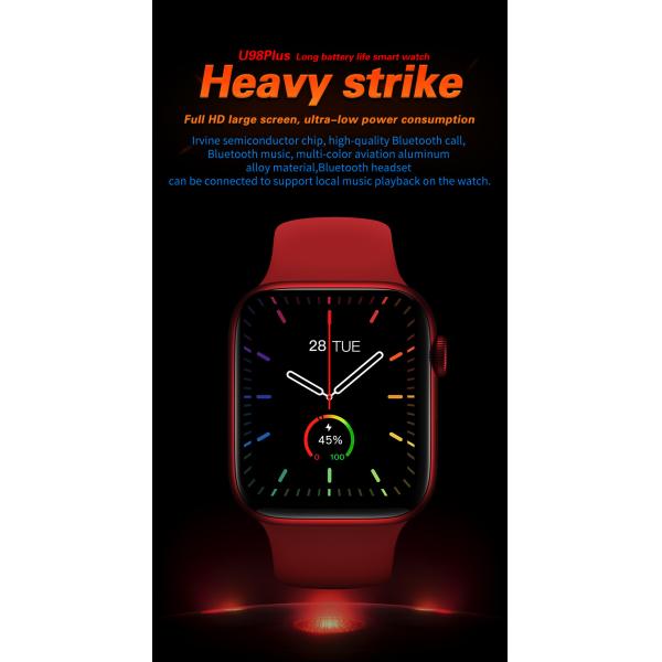 U98 плюс звонок Bluetooth Smartwatch температуры тела Iwo5 BT 5,0