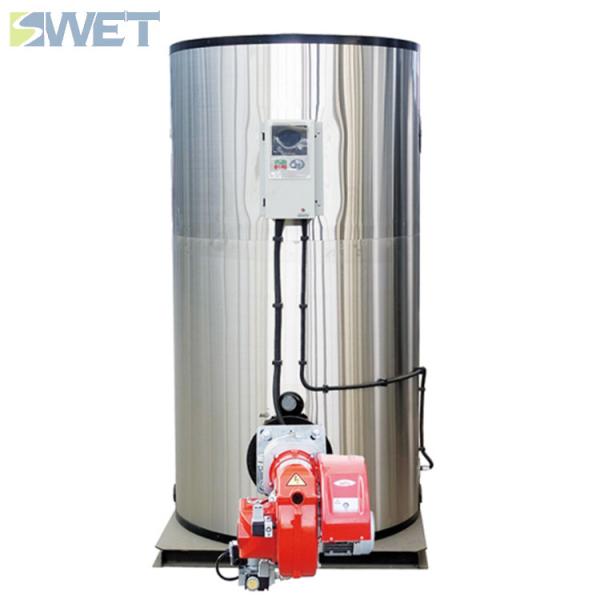 Vertical Diesel Fired Hot Water Boiler For Hotel 100000kcal 220V
