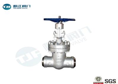 Weld Type Pipeline Gate Valve Cast Iron / Cast Steel / SS Material Optional