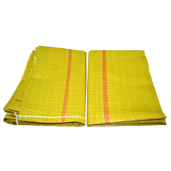 25KG 50KG PP Woven Sack Bags For Rice , Custom Woven Polypropylene Bags