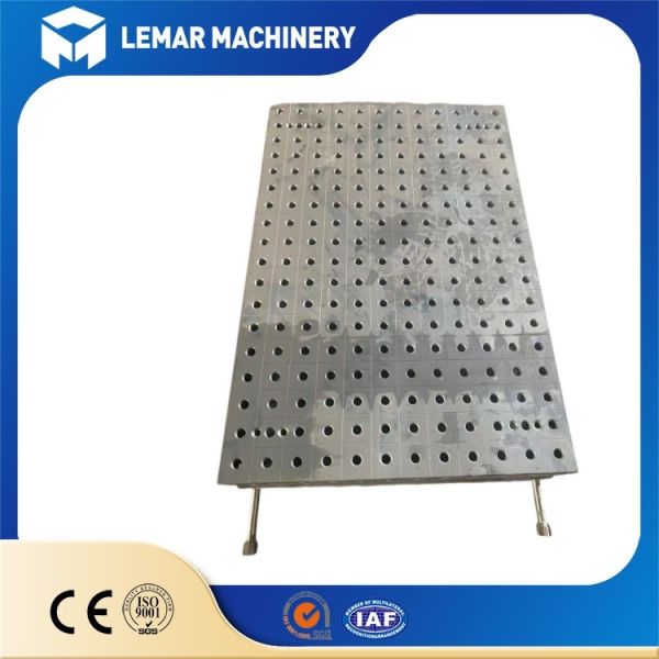 100×100mm Grid Modular Welding Workbench with Clamping System