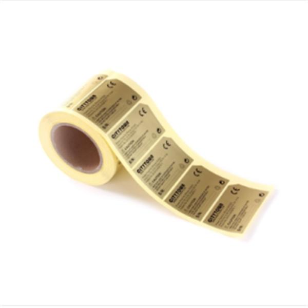 Manufacture Strong Adhesive Custom Sticker Self OEM Semi Glossy Paper