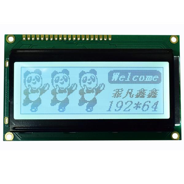 192*64 Graphic Dot Matrix LCD Display Module For Industrial Control Equipment