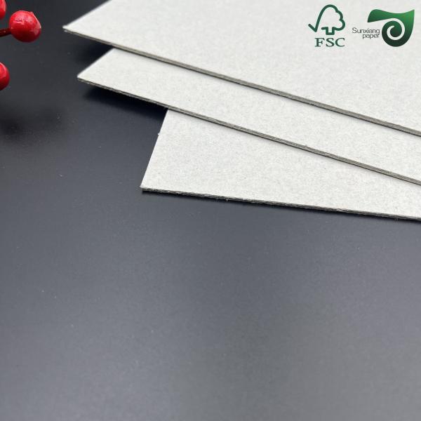 1mm Grey Cored Dual Sided White Cardstock Matte Surface Superior Ink Absorption