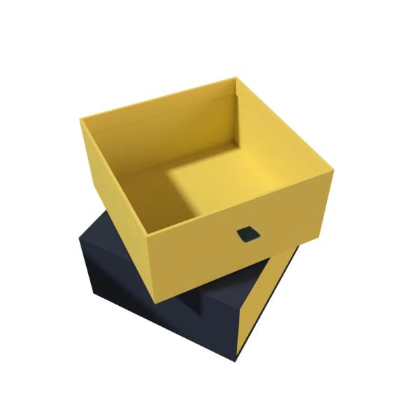 Wholesale Business Supply Customized Perfume Bottle Packaging Boxes Black Drawer Jewelry case Box