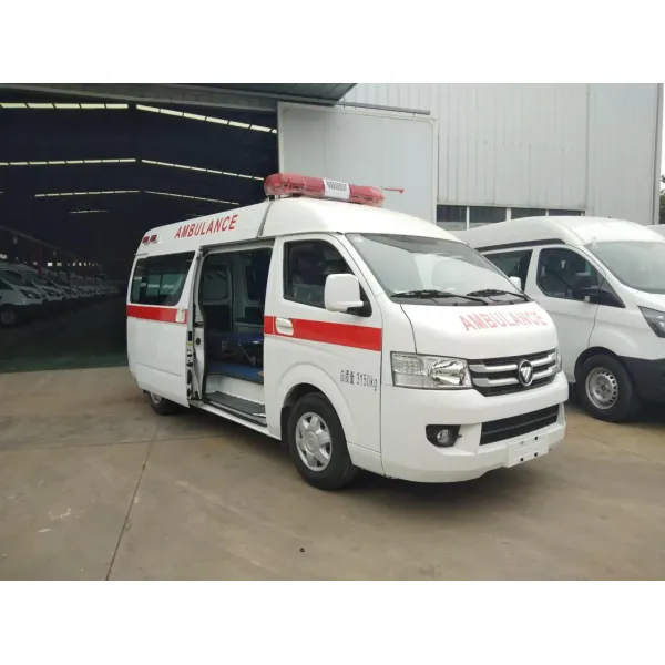 China Brand Foton 4WD 4X2 Type New Ambulance Car Price