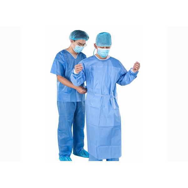 Усиленная устранимая хирургическая мантия на больница 30/40gsm SMS стерильное