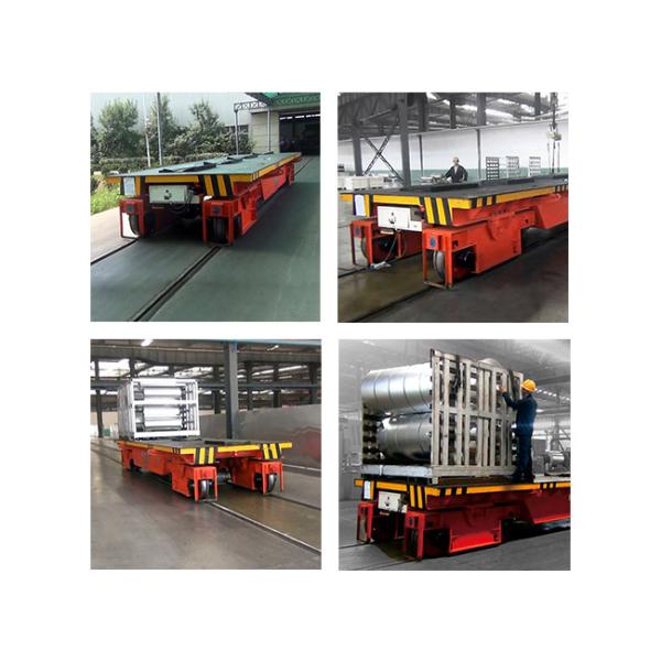 Transferring Electric Transfer Cart Steel Coil Mill Rail Car 20T Capacity