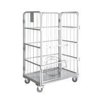 Pour le transport, cage pliante pliable pour le stockage, finition en poudre