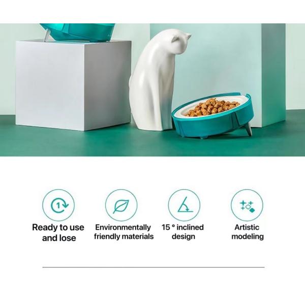 Customizable 220ml Biodegradable Disposable Tableware Bowl for Dogs Cats and Pets