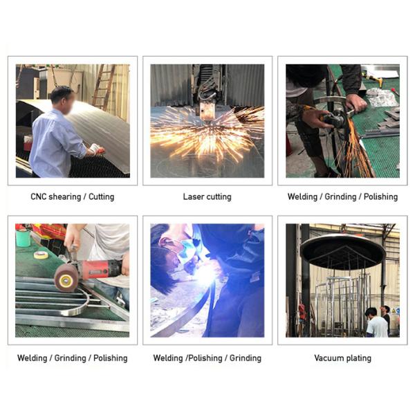 metal privacy screen stainless steel hanging room divider decoration laser cut Luxury