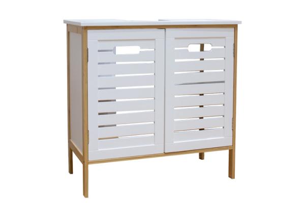 BSCI Assemble 60*30*60cm Bamboo Bathroom Storage Cabinet