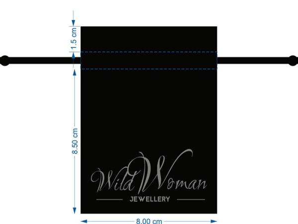 GV do LOGOTIPO de Mini Small Velvet Embroidery do malote do cordão da joia do OEM ISO9000