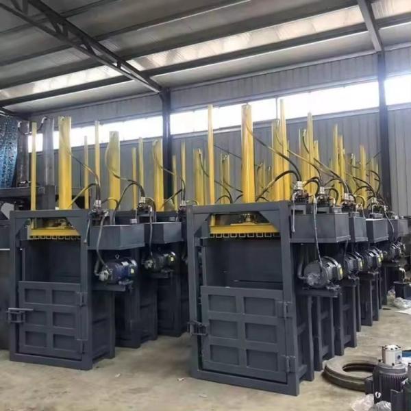 Customization Offered for Order Vertical Baler of Various Paper Shell Fibers Bale Press