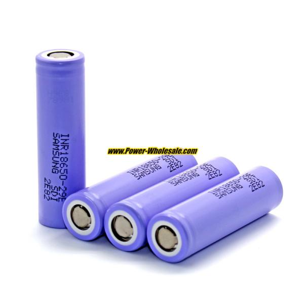 Samsung INR18650-29E 2900mAh 3.7V Li-ion Rechargeable Flashlight Battery