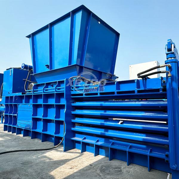 80T-150T Hydraulic Cardboard Baler Automatic Waste Baling Machine