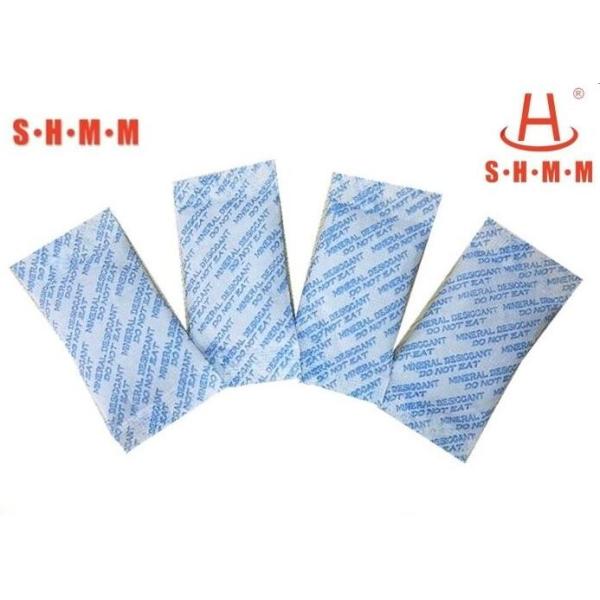 Natural Mineral Dry Packs Desiccant Tyvek Paper Packing , 25*50 Mm Size
