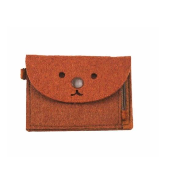 high quality reasonable price promotional felt purse factory with various color