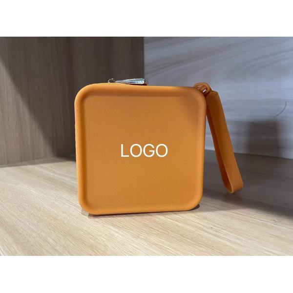 Jewelry and Makeup Storage Bag Customized Silicone Cosmetics Box for Girls' Accessories