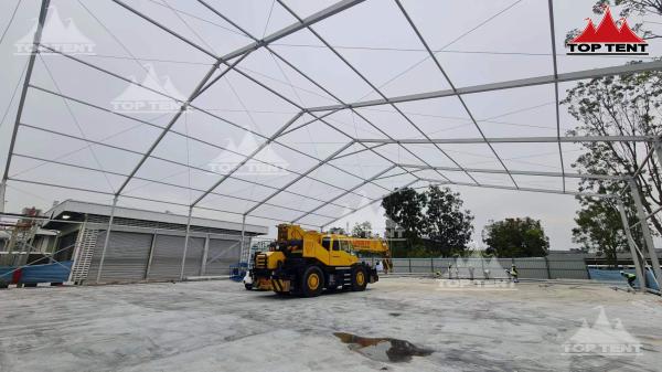 M Series Elegant Curved Top Arcum Tent For Stylish Events And Gatherings