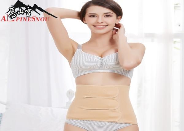 L'élastique a épuré la bande puerpérale de soutien de ceinture de ventre de coton/dos de grossesse