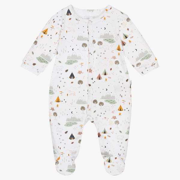 Custom Solid Bamboo Cotton Zipper Baby Romper Footie Pajamas Newborn Baby clothes