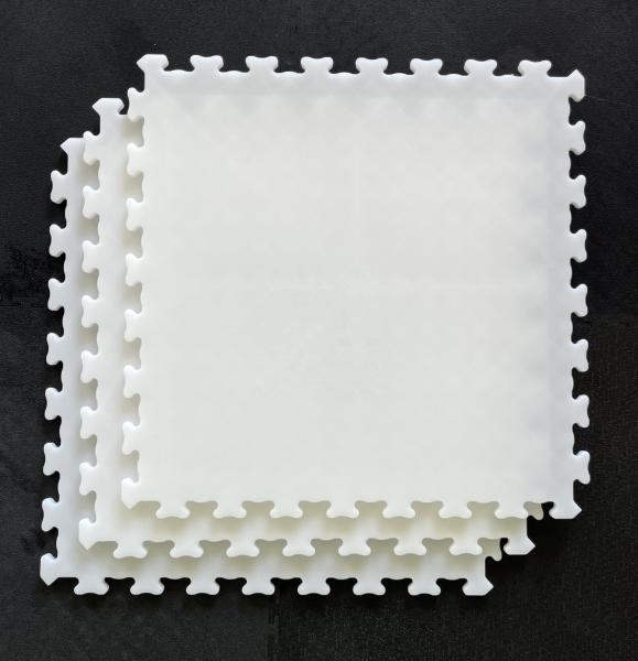 UV Resistance Hockey Flooring Tiles 460x460mm Outdoor Sport Court Tiles