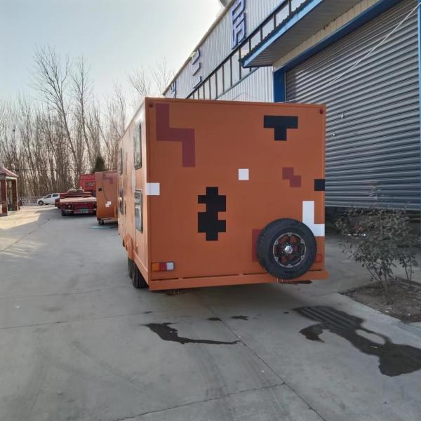 Remorque de campeur d'Off Road de réservoir d'eau avec 1-2 la remorque tous