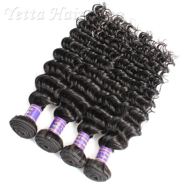 Модный глубокий курчавый камбоджийский Weave волос девственницы 14 дюйма - 16 дюймов